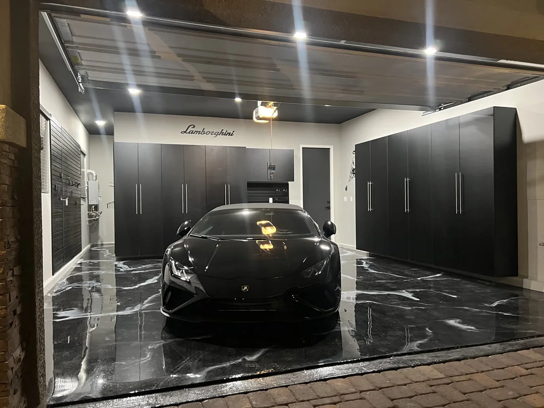 Black Lamborghini image