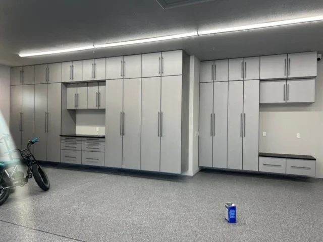 SF FLOOR TO CELING WHOLE GARAGE image